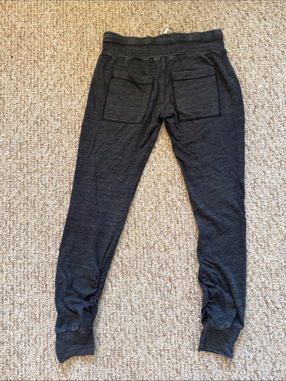 Splendid Charcoal Grey Drawstring Sweatpants - Picture 3 of 3